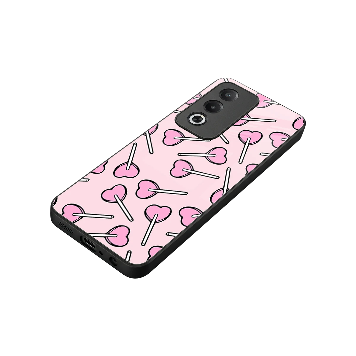 Lollipop Fusion stylish phone case for oppo a3 pro | glossy glass and slim fit