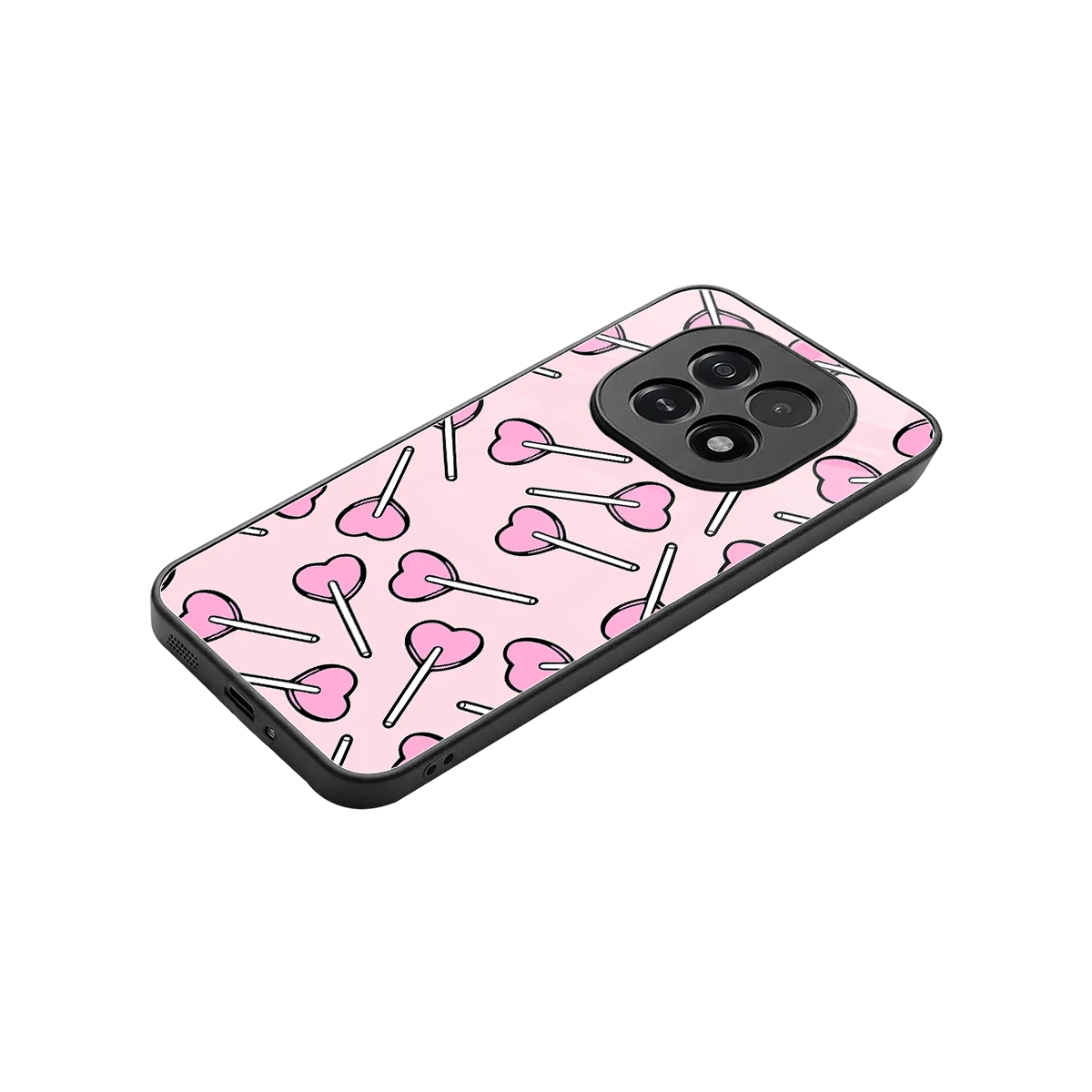 Lollipop Fusion stylish phone case for oppo f29 5g | glossy glass and slim fit