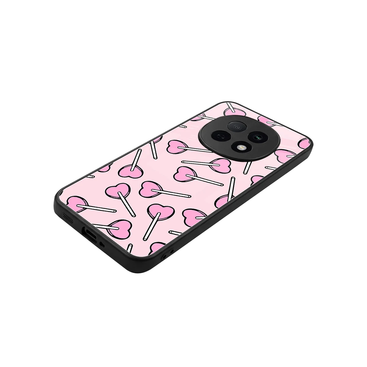 Lollipop Fusion stylish phone case for oppo f29 pro 5g | glossy glass and slim fit