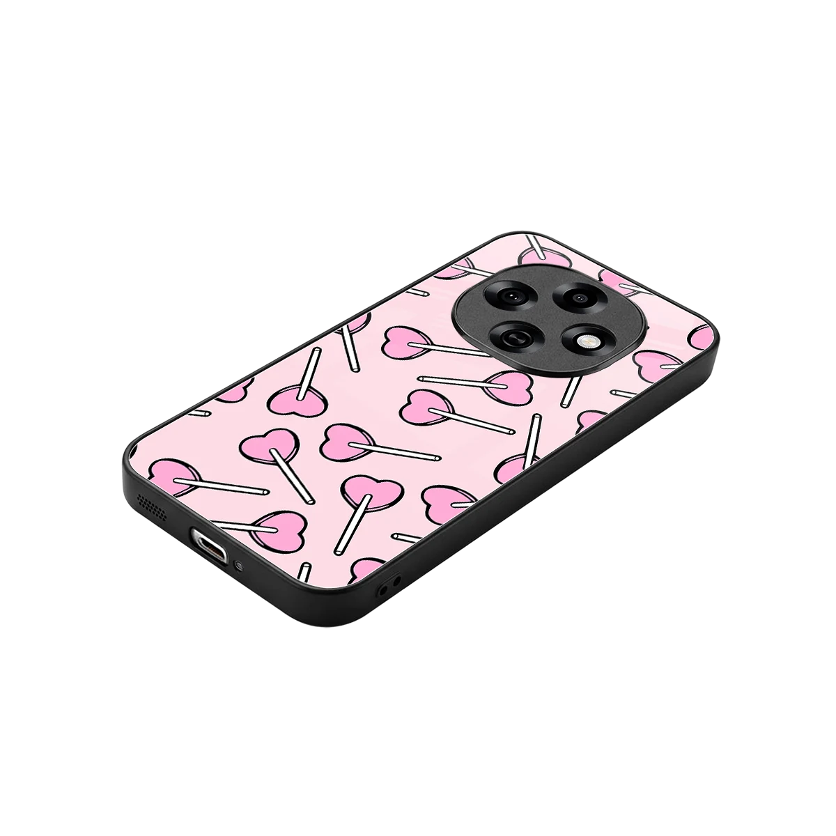 Lollipop Fusion stylish phone case for oppo f31 pro 5g | glossy glass and slim fit