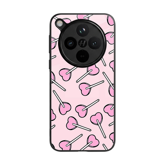 Lollipop Fusion back phone cover | glass case for oppo find x8