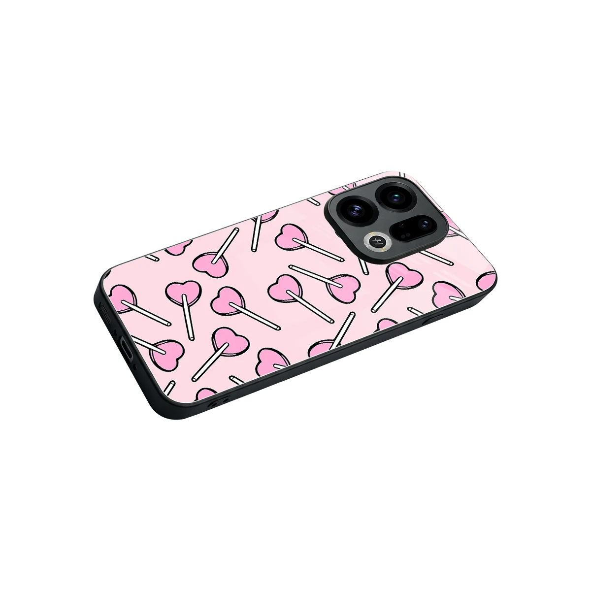 Lollipop Fusion stylish phone case for oppo find x9 | glossy glass and slim fit