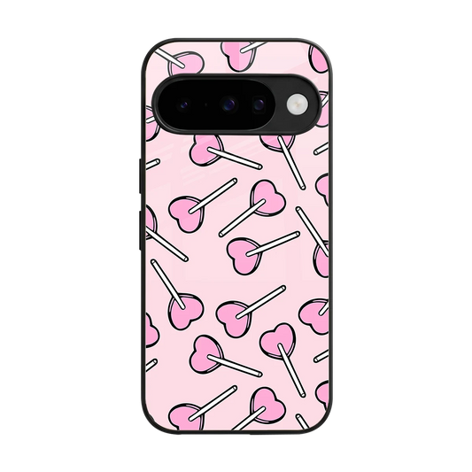 Lollipop Fusion back phone cover | glass case for google pixel 10