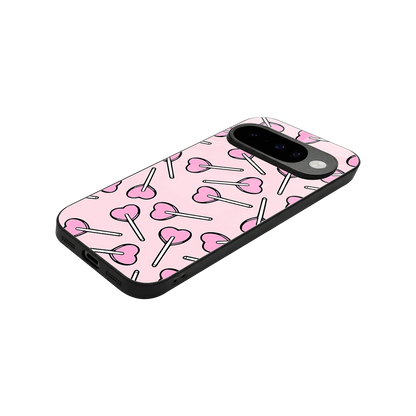Lollipop Fusion stylish phone case for google pixel 10 | glossy glass and slim fit