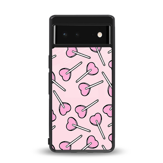 Lollipop Fusion back phone cover | glass case for google pixel 6