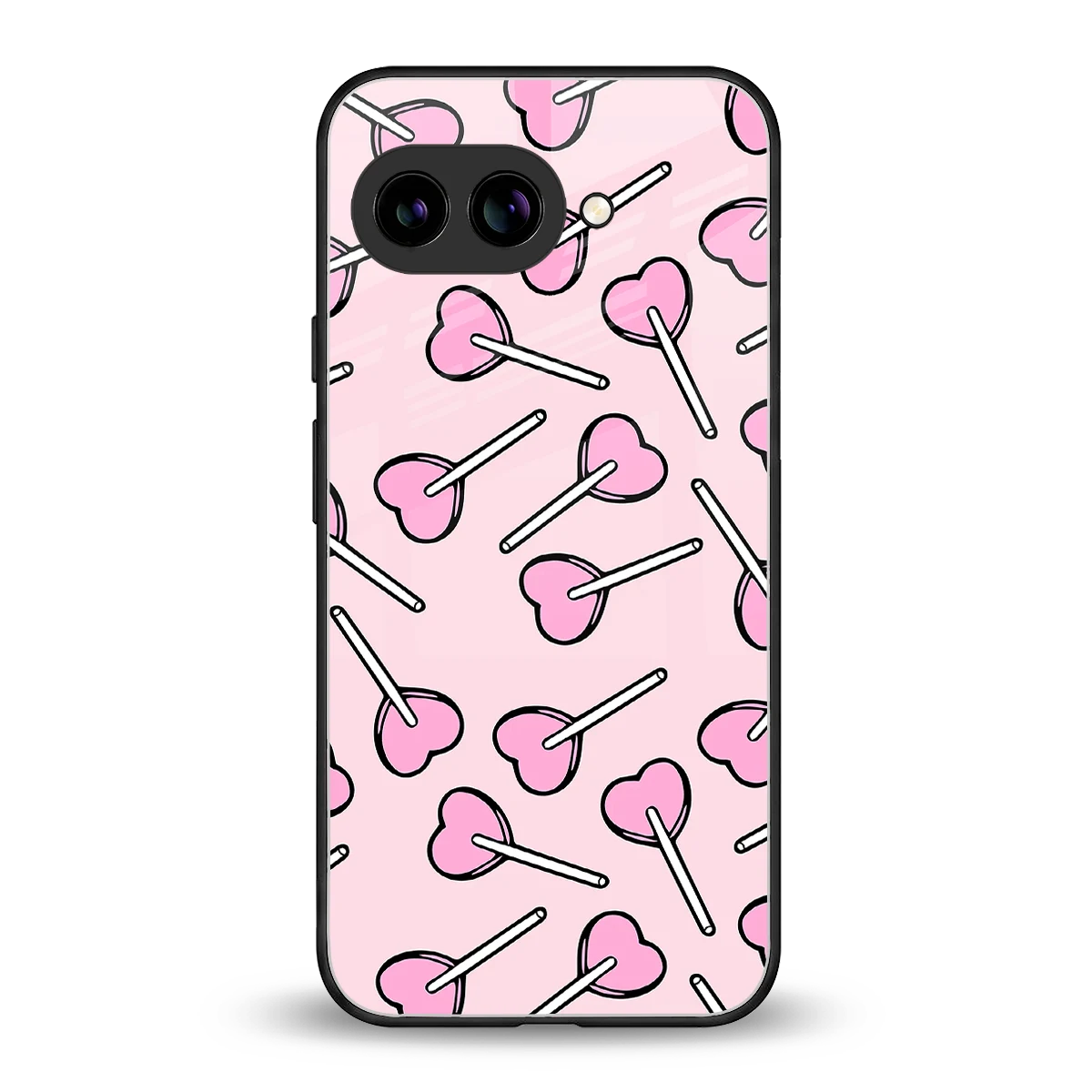 Lollipop Fusion back phone cover | glass case for google pixel 9a