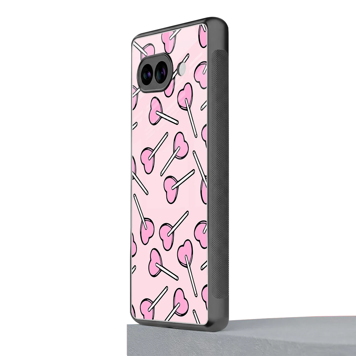 Lollipop Fusion google pixel 9a mobile cover | shockproof glass phone case
