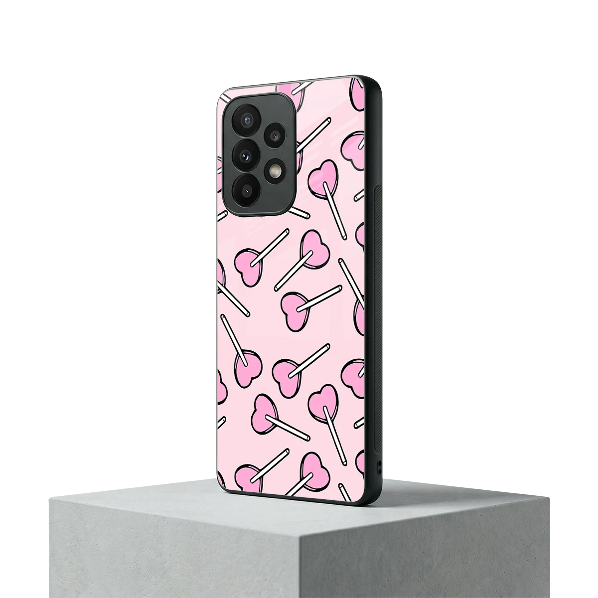 Lollipop Fusion samsung galaxy a23 mobile cover | shockproof glass phone case