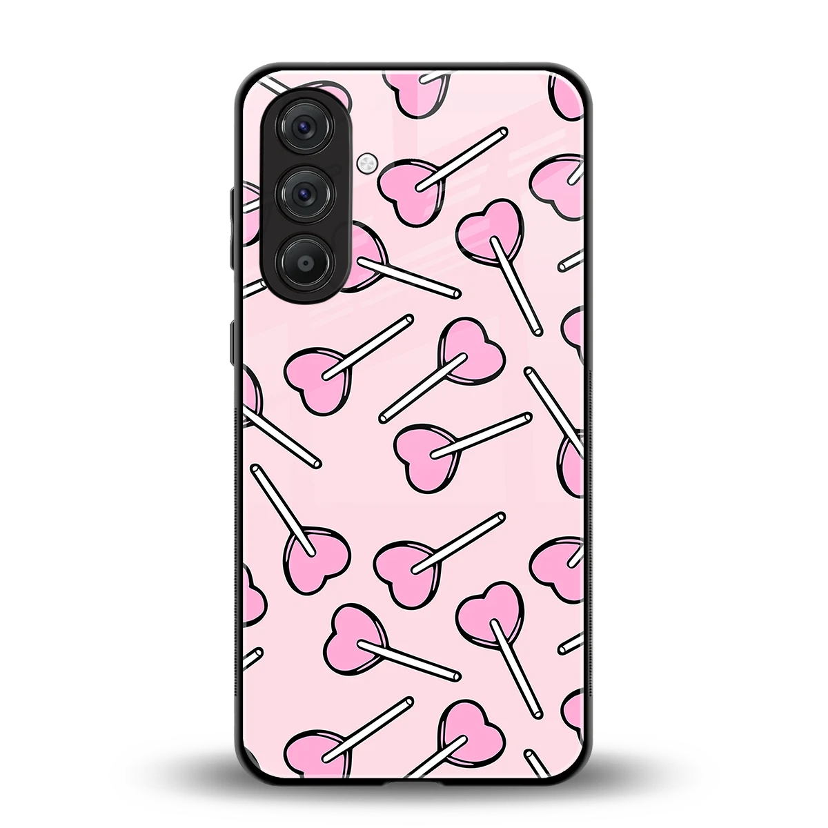 Lollipop Fusion back phone cover | glass case for samsung galaxy m36 5g