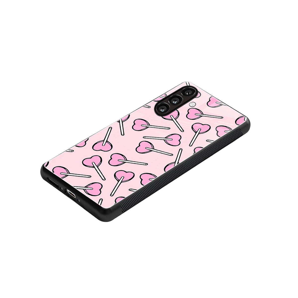 Lollipop Fusion stylish phone case for samsung galaxy a37 5g | glossy glass and slim fit