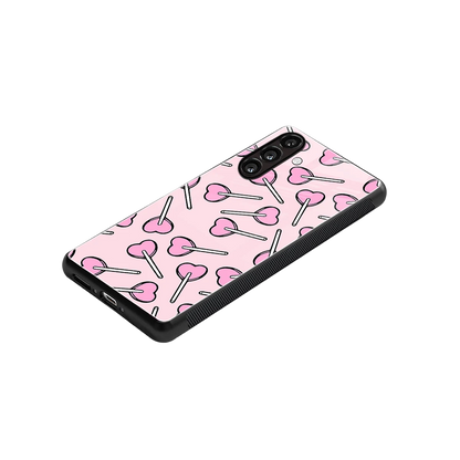 Lollipop Fusion stylish phone case for samsung galaxy a37 5g | glossy glass and slim fit