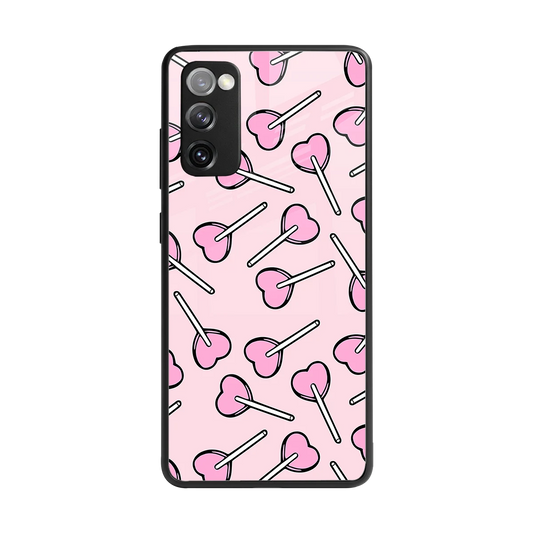 Lollipop Fusion back phone cover | glass case for samsung galaxy s20 fe