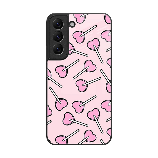Lollipop Fusion back phone cover | glass case for samsung galaxy s22