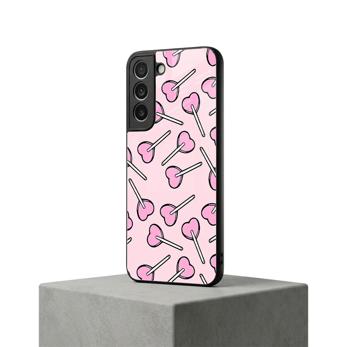 Lollipop Fusion samsung galaxy s22 mobile cover | shockproof glass phone case