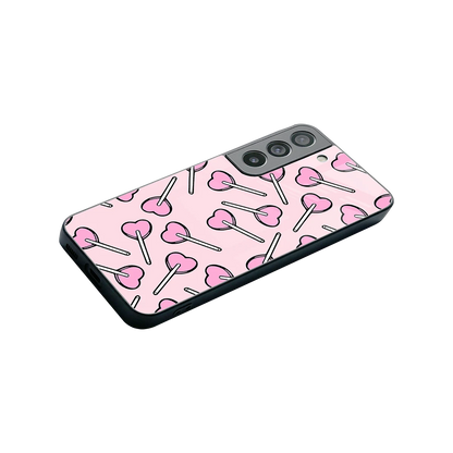Lollipop Fusion stylish phone case for samsung galaxy s22 | glossy glass and slim fit