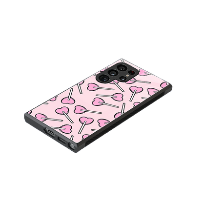 Lollipop Fusion stylish phone case for samsung galaxy s24 ultra | glossy glass and slim fit