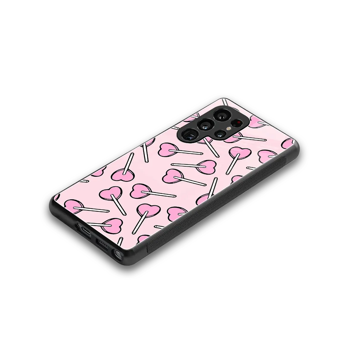 Lollipop Fusion stylish phone case for samsung galaxy s25 ultra | glossy glass and slim fit