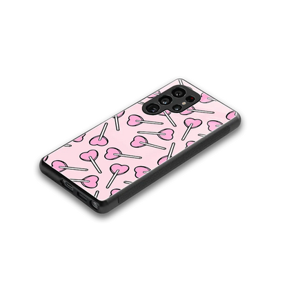 Lollipop Fusion stylish phone case for samsung galaxy s25 ultra | glossy glass and slim fit