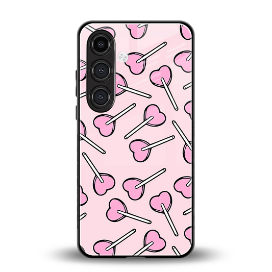 Lollipop Fusion back phone cover | glass case for samsung galaxy s23 fe
