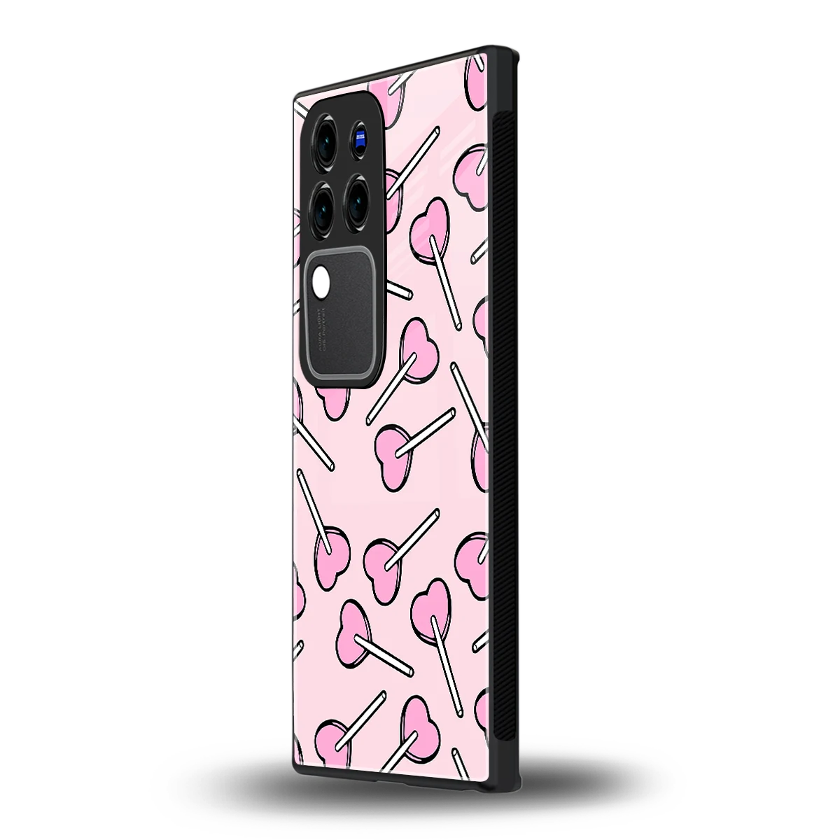 Lollipop Fusionvivo v30 pro mobile cover | shockproof glass phone case