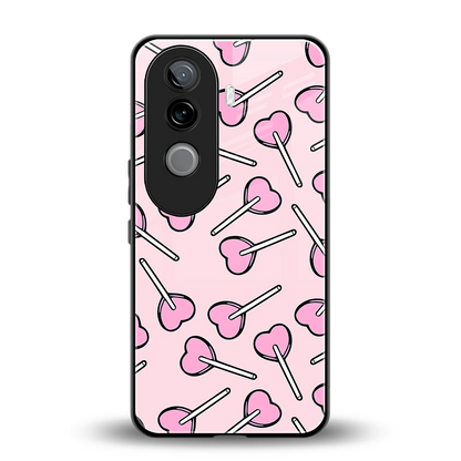 Lollipop Fusion back phone cover | glass case for vivo v40e