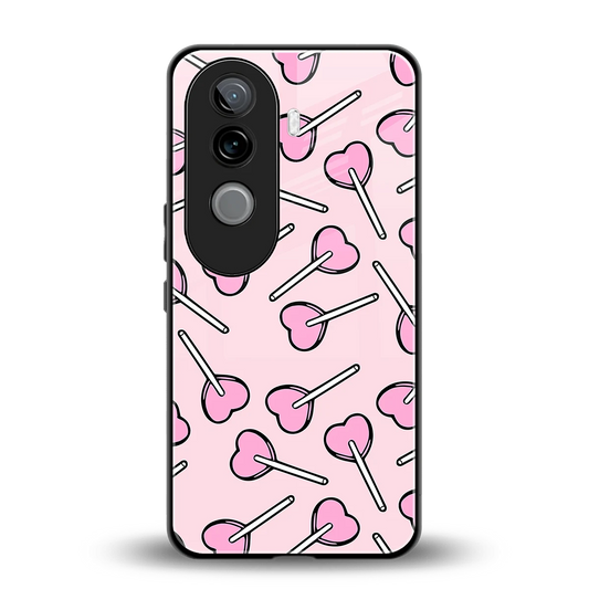 Lollipop Fusion back phone cover | glass case for vivo v40e