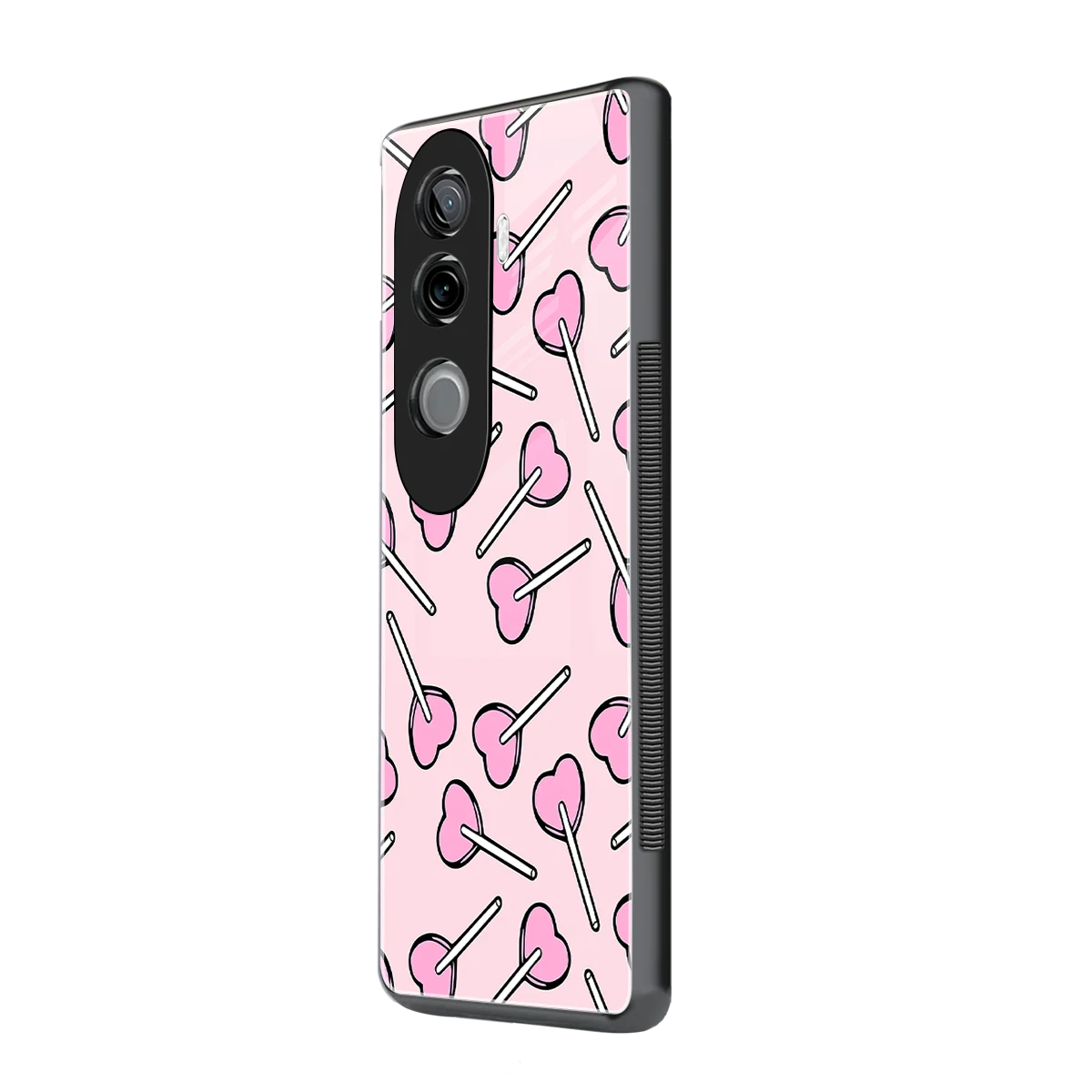 Lollipop Fusion vivo v40e mobile cover | shockproof glass phone case