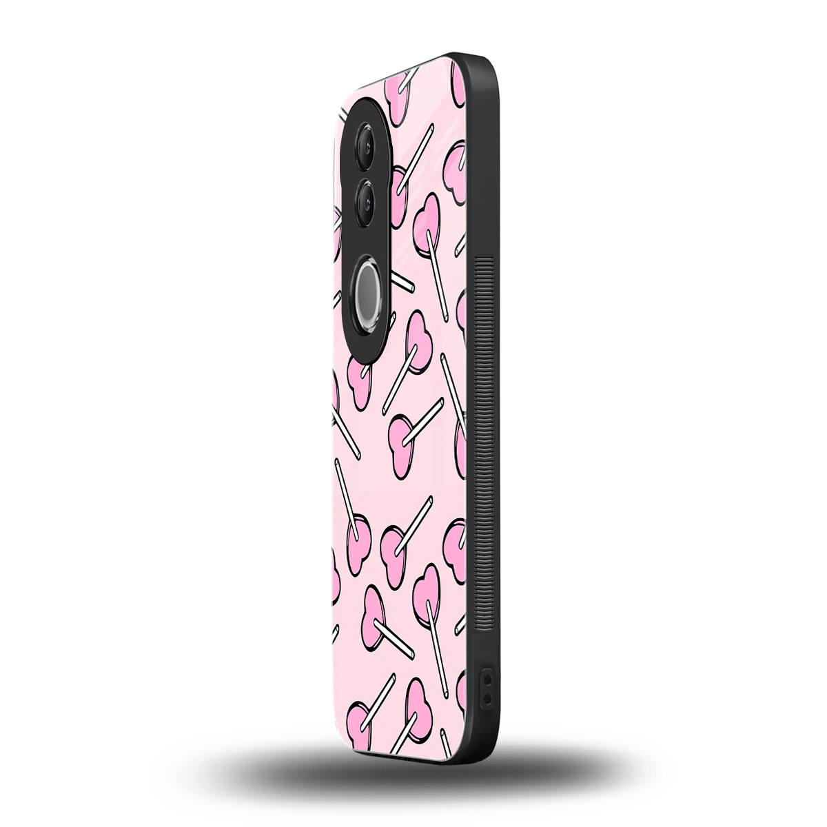 Lollipop Fusion vivo v50 mobile cover | shockproof glass phone case