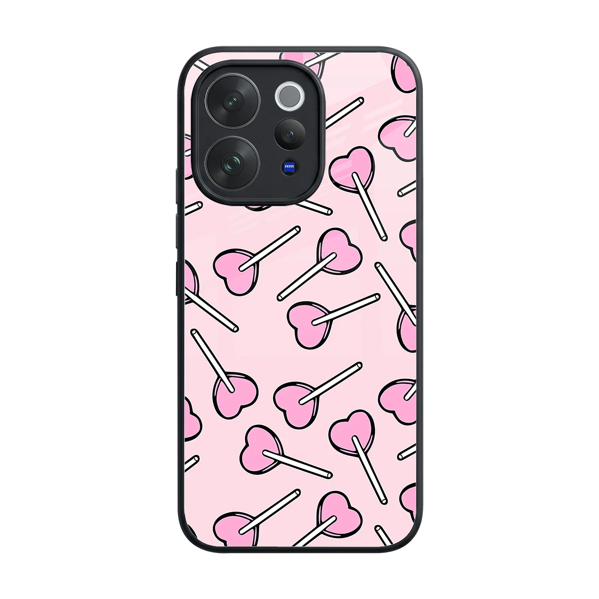 Lollipop Fusion back phone cover | glass case for vivo v70 elite