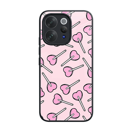 Lollipop Fusion back phone cover | glass case for vivo v70 elite