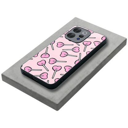 Lollipop Fusion stylish phone case for vivo v70 elite | glossy glass and slim fit