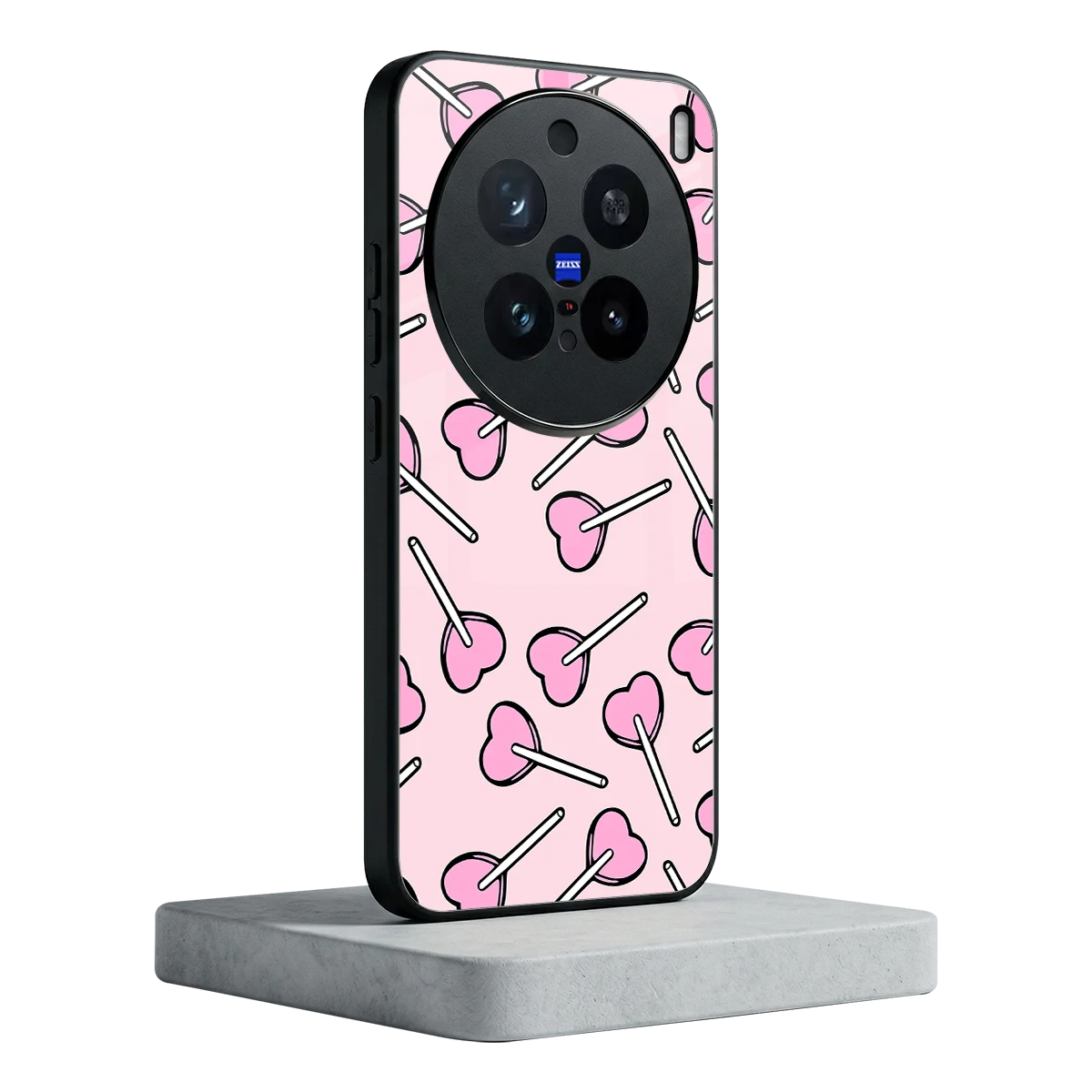 Lollipop Fusion vivo x200 pro mobile cover | shockproof glass phone case