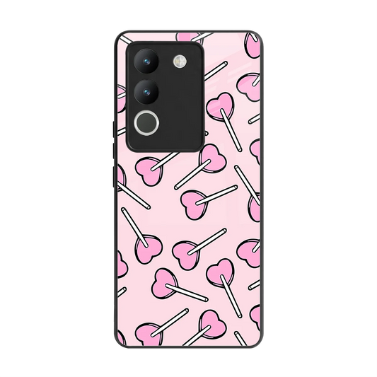 Lollipop Fusion back phone cover | glass case for vivo y200 5g