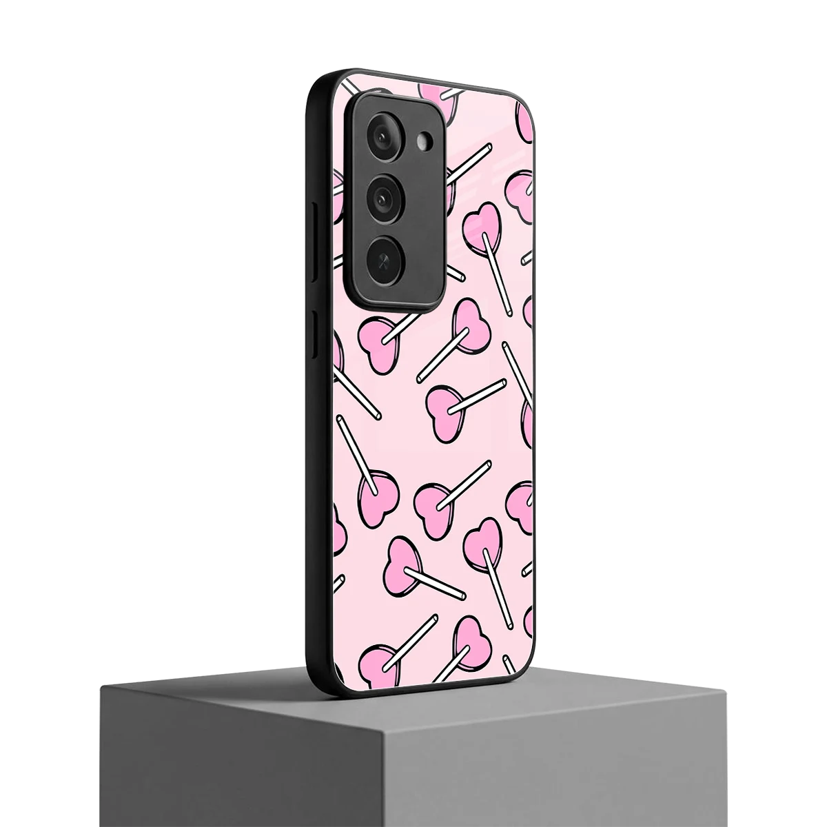 Lollipop Fusion redmi 15 5g mobile cover | shockproof glass phone case