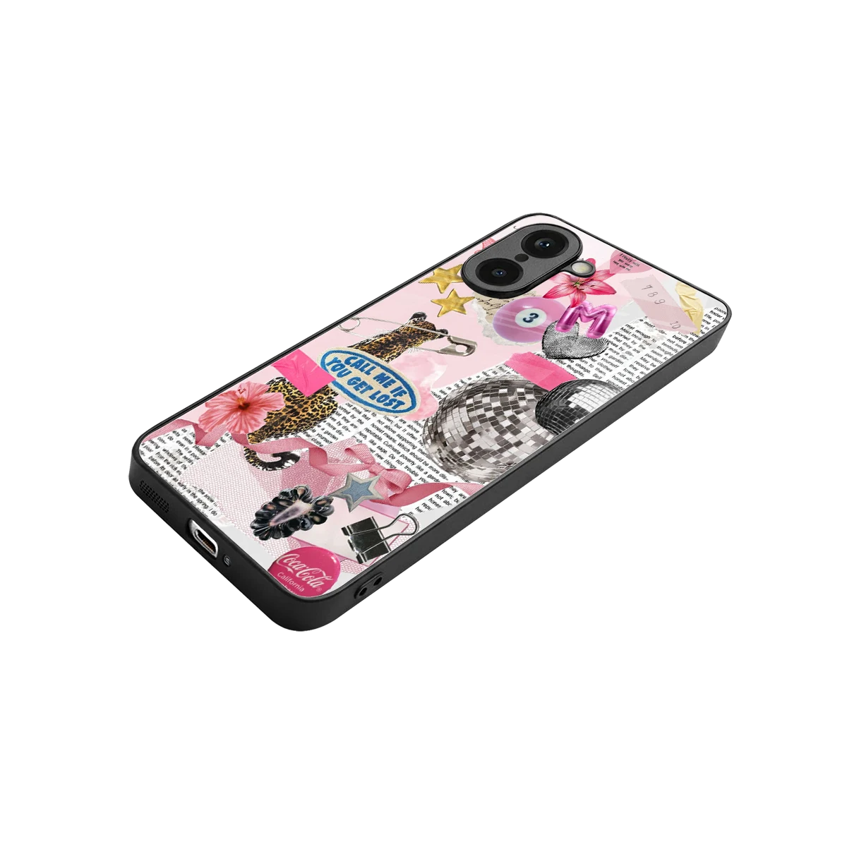 Lost Call stylish phone case for oneplus nord ce5 5g | glossy glass and slim fit