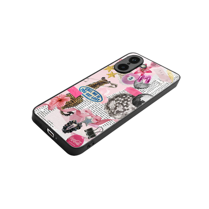 Lost Call stylish phone case for oneplus nord ce5 5g | glossy glass and slim fit