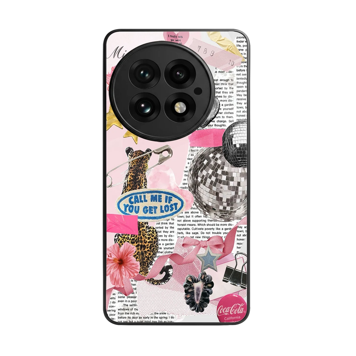 Lost Call back phone cover | glass case for oneplus 13