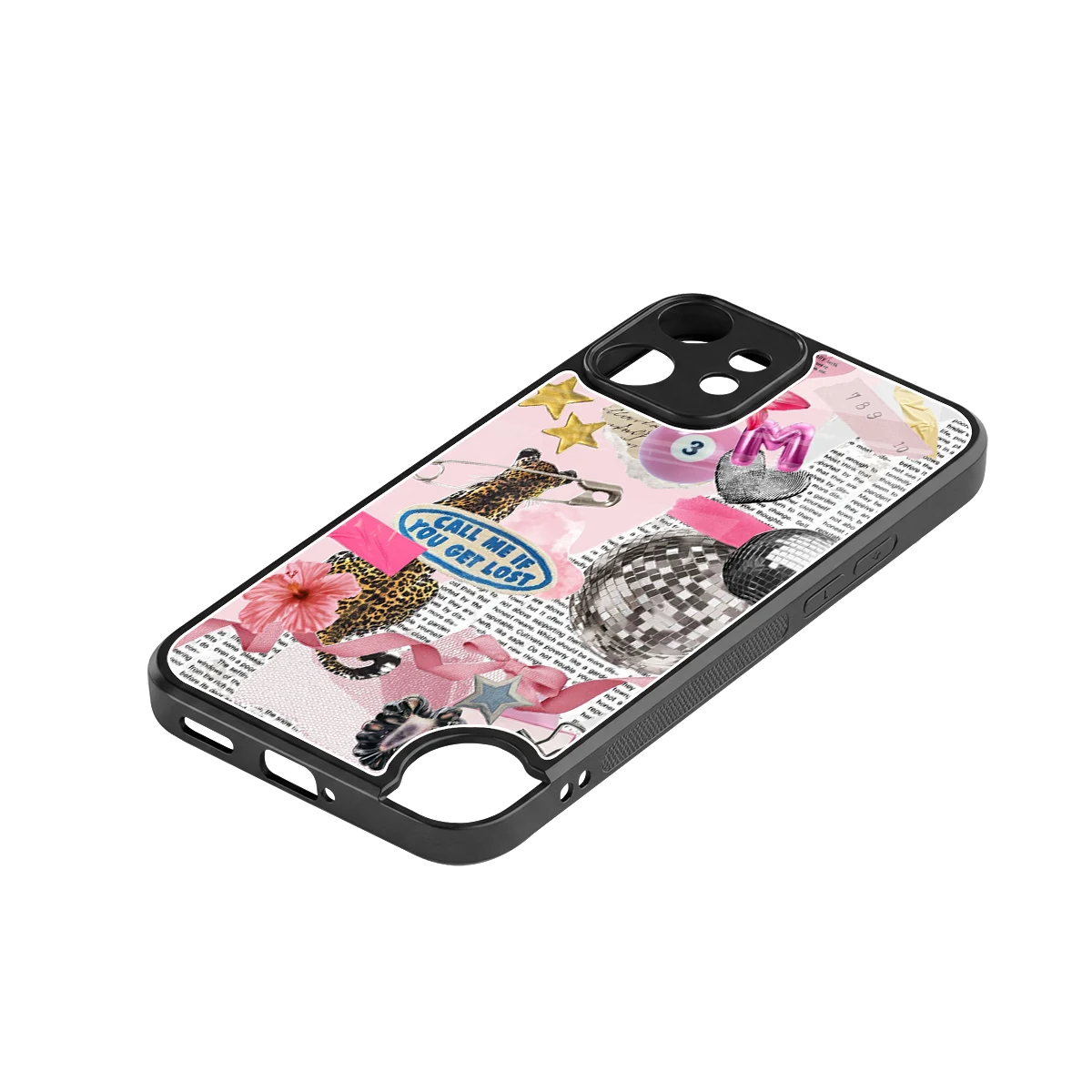 Lost Call stylish phone case for cmf nothing phone 2 pro | glossy glass and slim fit