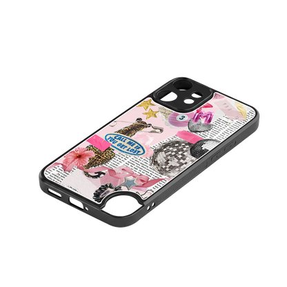 Lost Call stylish phone case for cmf nothing phone 2 pro | glossy glass and slim fit
