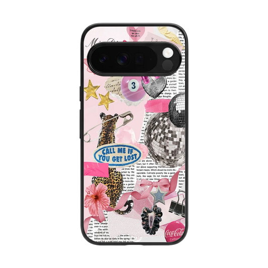 Lost Call back phone cover | glass case for google pixel 10 pro xl