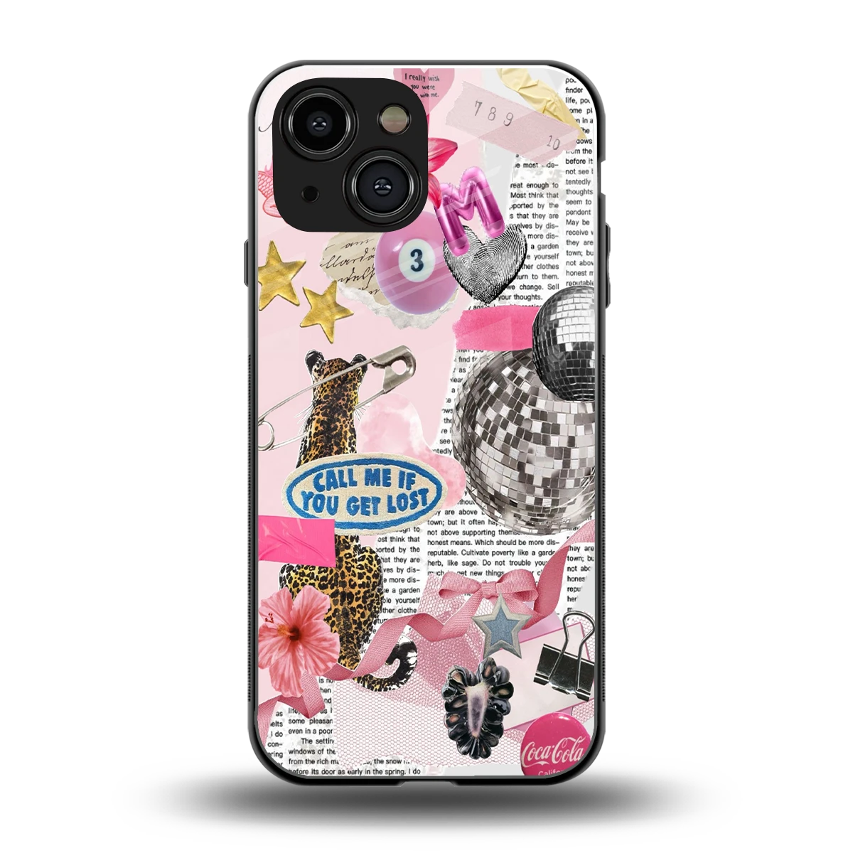 Lost Call back phone cover | glass case for iphone 13 mini