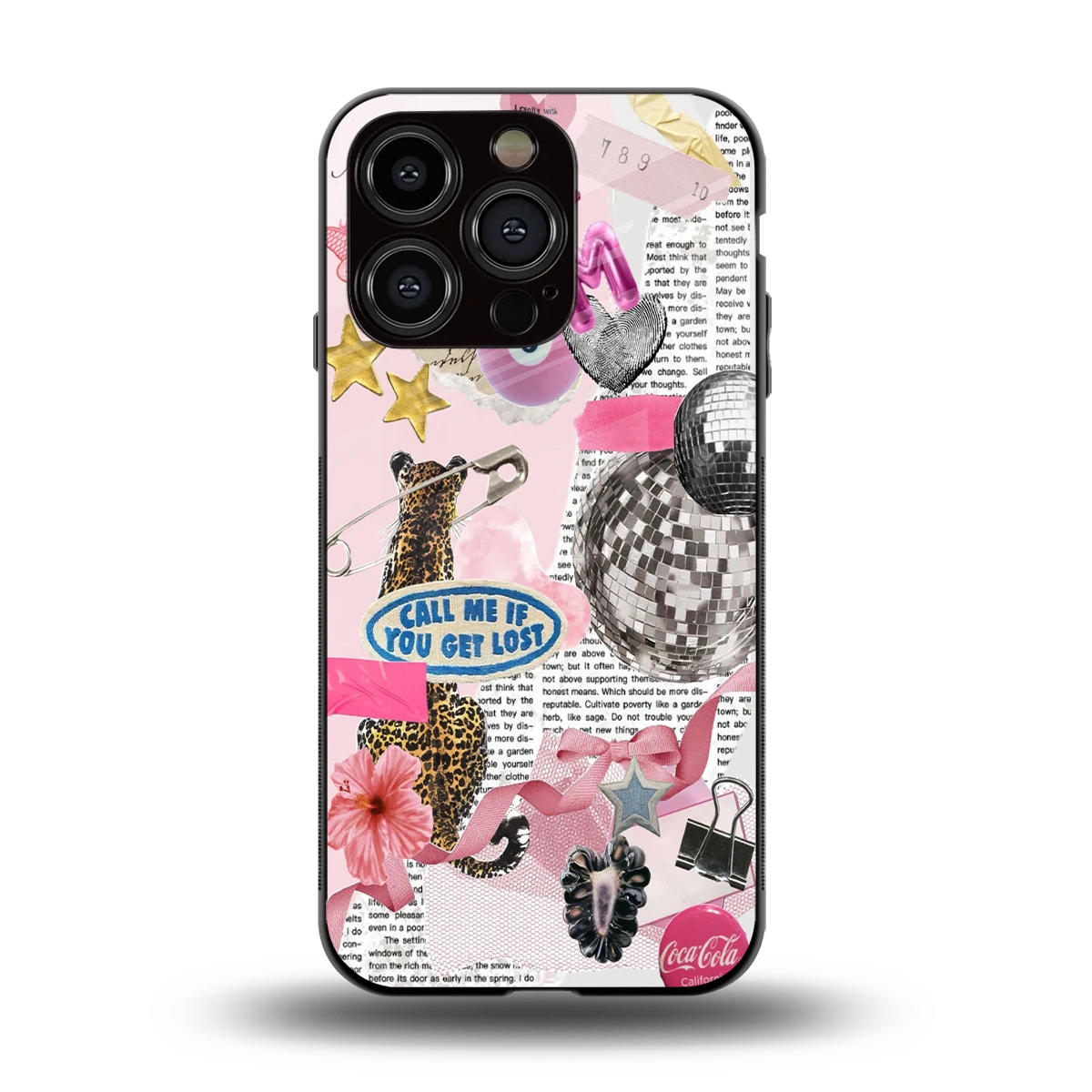 Lost Call back phone cover | glass case for iphone 13 pro