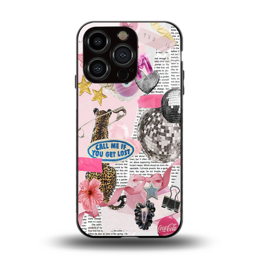 Lost Call back phone cover | glass case for iphone 13 pro