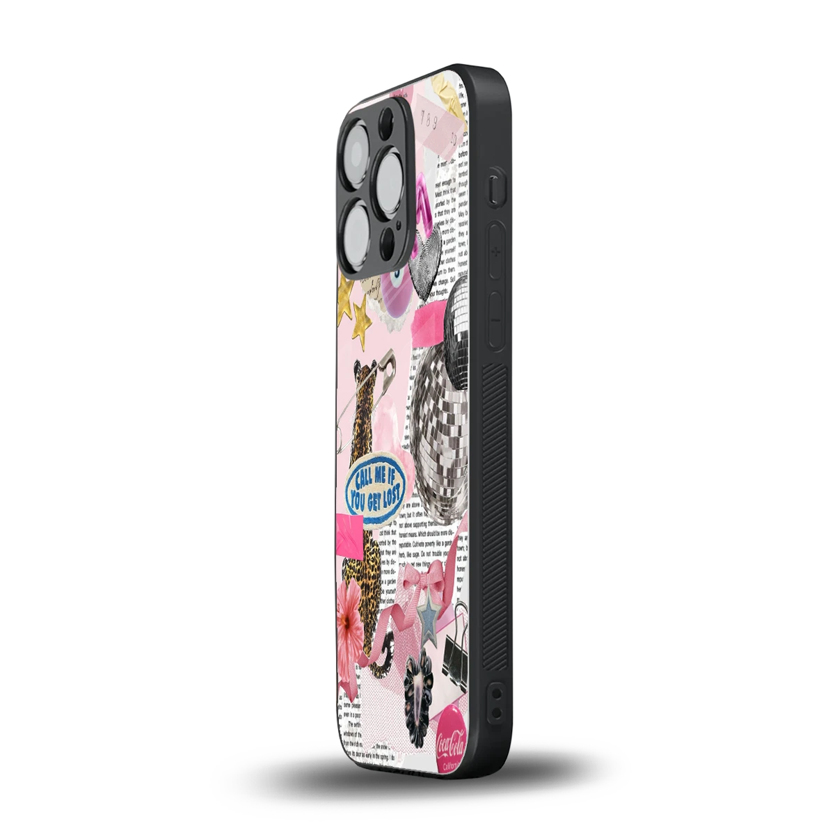 Lost Call iphone 12 pro mobile cover | shockproof glass phone case