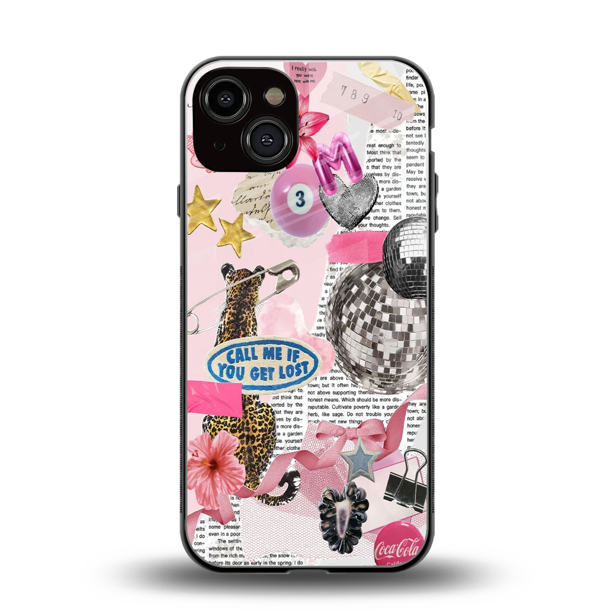Lost Call back phone cover | glass case for iphone 13