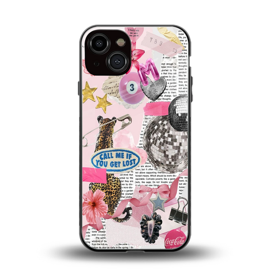 Lost Call back phone cover | glass case for iphone 13