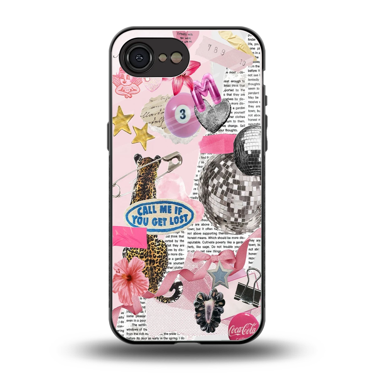 Lost Call back phone cover | glass case for iphone 16e