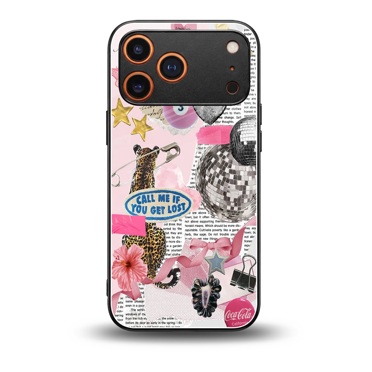 Lost Call back phone cover | glass case for iphone 17 pro