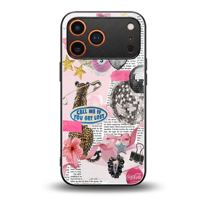 Lost Call back phone cover | glass case for iphone 17 pro