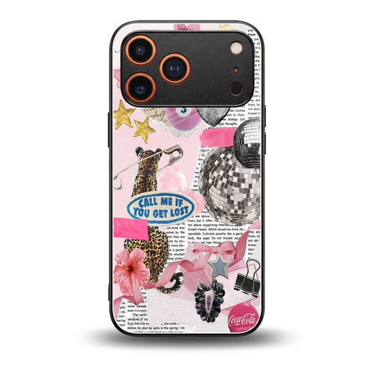 Lost Call back phone cover | glass case for iphone 17 pro max